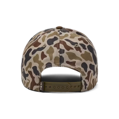 YETI® Wetlands Camo Logo Badge Mid Pro Flat Brim Hat