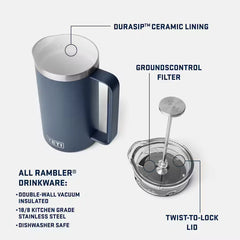 Rambler® 34 oz French Press