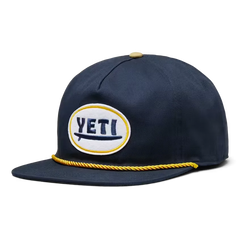 YETI Big Wave Flat Brim Rope Hat