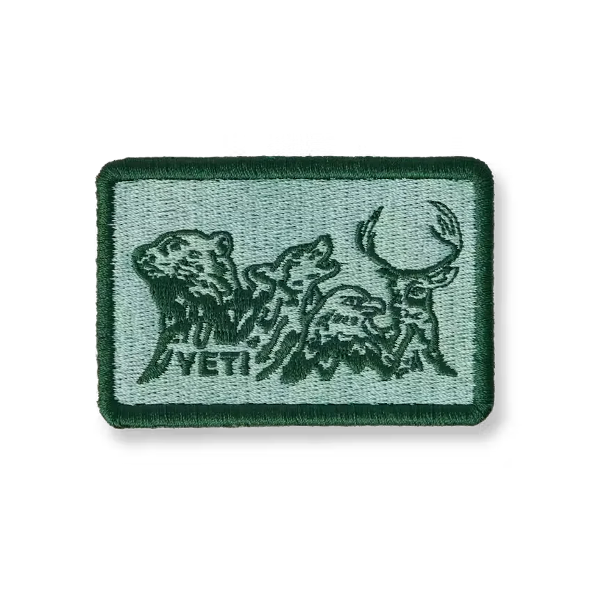 YETI® Collectors' Patches Mt. Roarmore Patch