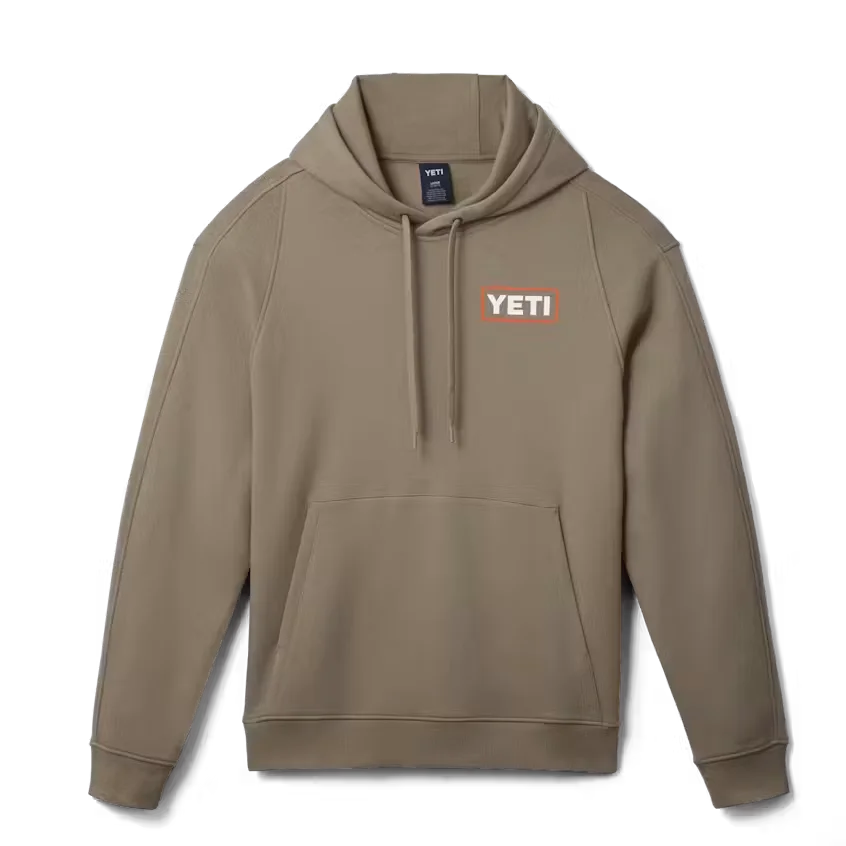 YETI® Wetlands Logo Badge Fleece Hoodie
