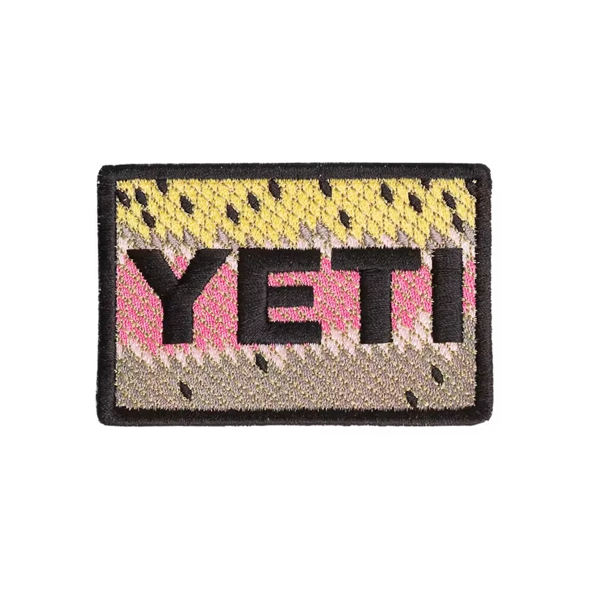 YETI® Collectors' Patches Yeti Rainbow Trout Patch